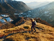 Ritorno al MONTE CASTELLO (1474 m.) con spettacolare tramonto il 9 dicembre 2012 - FOTOGALLERY